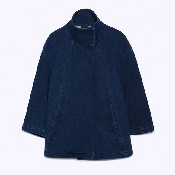 Ag adriano goldschmied dode indigo terry jacket - Picture 5 of 11